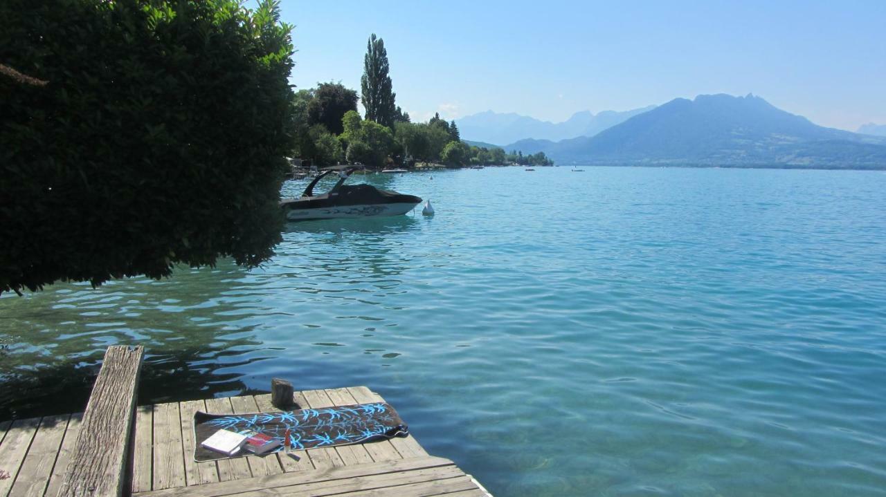 Villa Le Lac Cottage Au Bord Du Lac D'Annecy - Chambre Chez L'Habitant - Les Terrasses Du Lac Veyrier-du-Lac Ngoại thất bức ảnh